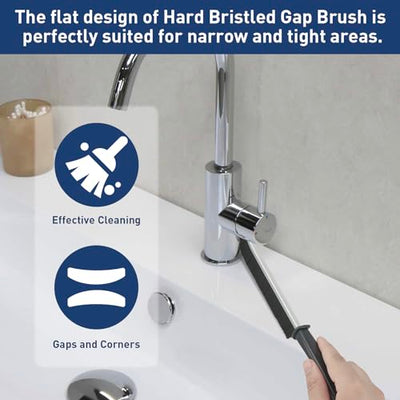 5PCS Hard Bristle Crevice Cleaning Brush, Multifunctional Gap Cleaning Brush